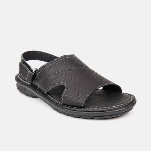 Sandal nam da bò đế cao su VINA THI - C51.TS019