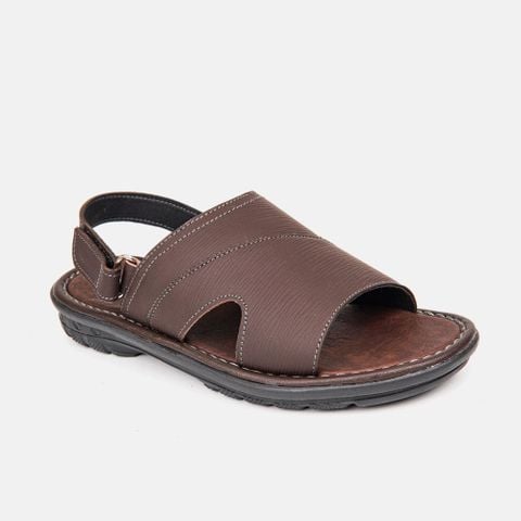 Sandal nam da bò đế cao su VINA THI - C51.TS019