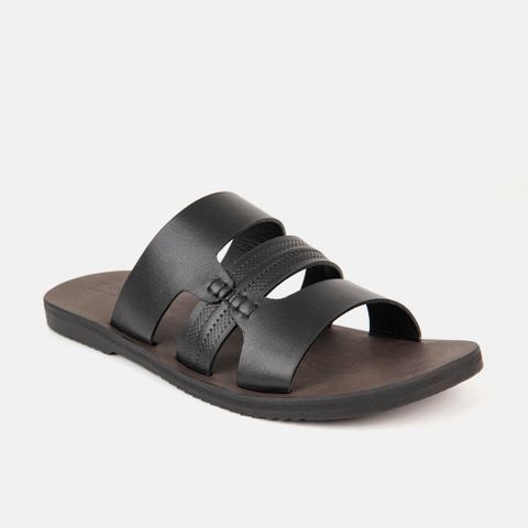 Dép nam da bò đế cao su VINA THI - C71.TD023