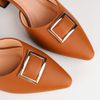 Sapo nữ mũi nhọn khoá trang trí cách điệu C57.EG006 - Size 40
