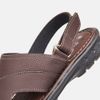 Sandal nam da bò đế cao su VINA THI - C51.TS019
