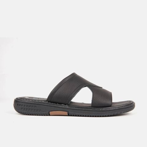 Dép da bò Nam đế cao su VINA THI - C51.TD037