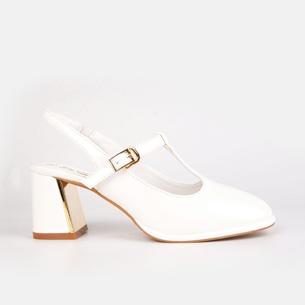 Giày cao gót nữ 7cm đế trụ chắc chân C54.EG043