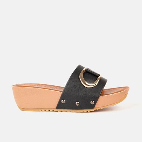 Dép đế xuồng 5cm đế bằng VINA THI - C57.ED045