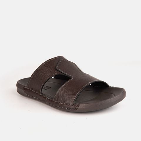 Dép nam da bò đế cao su VINA THI - C71.TD008