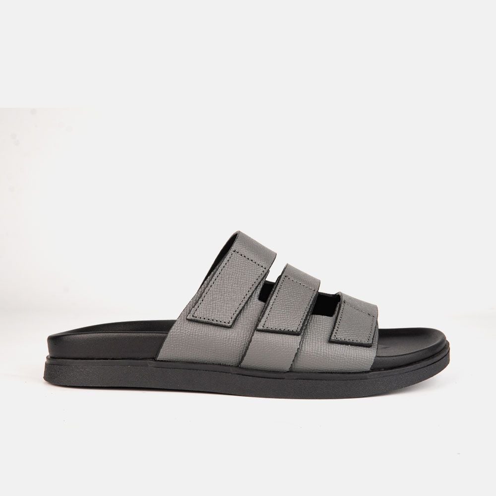 Dép nam da bò quai ngang phong cách trẻ trung VINA THI  - C71.TD011