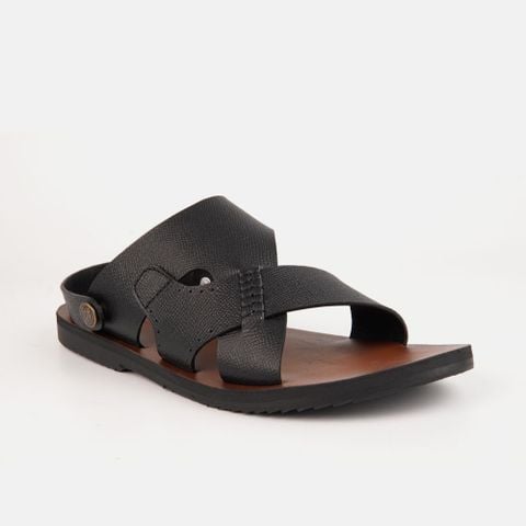 Sandal nam da bò đế cao su VINA THI - C71.TS015