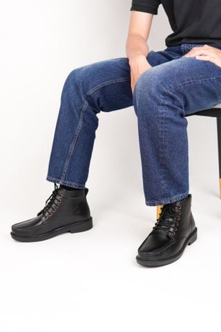 Giày boot nam da bò C56.TB001