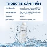  Nước Tẩy Trang Keo Ong ZEE ZEE Dịu Nhẹ, Sạch Sâu Cho Da Nhạy Cảm [BẢN MINI 45ML] - Propolis Micellar Water ZEE ZEE skincare 