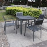 bàn ghế ngoài trời sân vườn polywood luxvie