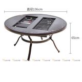 bàn nhôm đúc ngoài trời