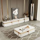 Bàn trà mặt đá AD913