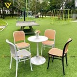 Bàn tròn Tulip DPB9 (không ghế)