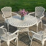 Ghế ngoài trời nhôm đúc GN15