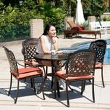 Ghế Ngoài Trời Nhôm Đúc LU6018C