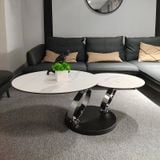 Bàn trà tròn 2 mặt xoay DPBT02