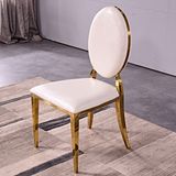 Ghế ăn inox mạ vàng Luxury