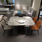 Bàn ăn mặt đá vuông thông minh Cypher (không gồm ghế)