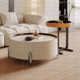 Bàn trà đôi tròn BTDA1