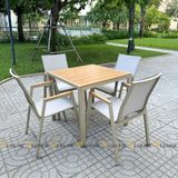 Bộ bàn ghế sân vườn LU1027T  + Ghế LU3036C
