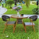 Bộ bàn ghế ban công xếp gọn LU2058