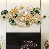 Đồng hồ trang trí nghệ thuật Lá sen 2861