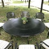 Bàn nhôm đúc ngoài trời D17N (không gồm ghế)