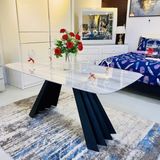 Bàn ăn mặt đá cao cấp Lana (không gồm ghế)