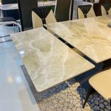 Bàn ăn thông minh mặt đá Hercules (không gồm ghế)