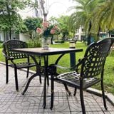 Bàn sân vườn mặt đá LU6096T (không gồm ghế)