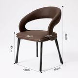 Ghế ăn bọc da cao cấp Pano