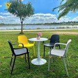 Bàn tròn Tulip DPB9 (không ghế)