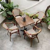 bàn ghế cafe ngoài trời luxvie