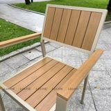 Bộ bàn ghế cafe ngoài trời LU9021T + Ghế LU1041C