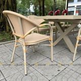 Bộ bàn ghế sân vườn LU5072T + Ghế LU3022C
