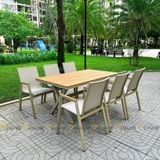 Bộ bàn ghế sân vườn LU1061T + Ghế LU3036C