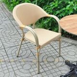 Bộ bàn ghế cafe ngoài trời LU2035C + 2 Ghế LU3022C