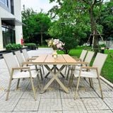 Bộ bàn ghế sân vườn LU1061T + Ghế LU3036C