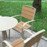Bộ bàn ghế cafe ngoài trời LU9021T + Ghế LU1056C