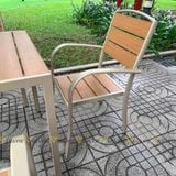 Bộ bàn ghế sân vườn LU1027T + Ghế LU1056C