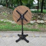 Bộ bàn ghế cafe ngoài trời LU2035C + 2 Ghế LU3004C