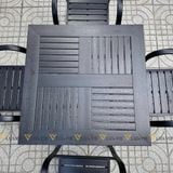 Bộ bàn ghế sân vườn LU1024T + Ghế LU1012C