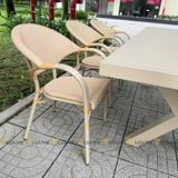 Bộ bàn ghế sân vườn LU5072T + Ghế LU3022C