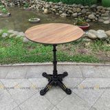 Bộ bàn ghế cafe ngoài trời LU2035C + 2 Ghế LU3022C