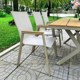 Bộ bàn ghế sân vườn LU1061T + Ghế LU3036C