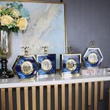 Decor Đồng hồ con tuần lộc