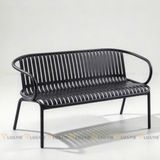 Ghế dài công viên nhựa đúc S3075