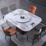 Bàn ăn mặt đá vuông thông minh Cypher (không gồm ghế)