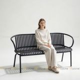 Ghế dài công viên nhựa đúc S3075