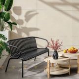 Ghế dài công viên nhựa đúc S3075